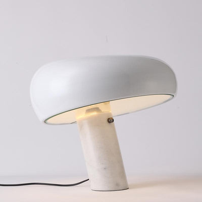 Art Marble Table Lamp – Luxury Italian Carrara Marble & Metal Design