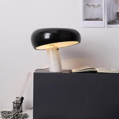 Art Marble Table Lamp – Luxury Italian Carrara Marble & Metal Design
