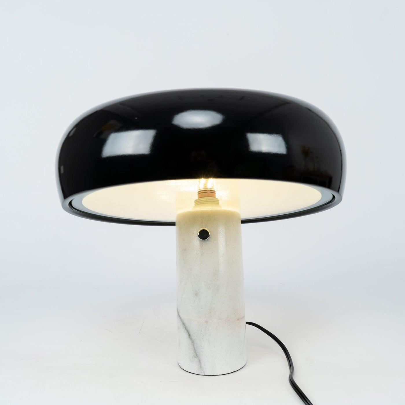 Art Marble Table Lamp – Luxury Italian Carrara Marble & Metal Design