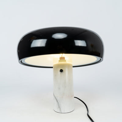 Art Marble Table Lamp – Luxury Italian Carrara Marble & Metal Design