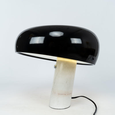 Art Marble Table Lamp – Luxury Italian Carrara Marble & Metal Design