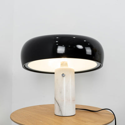 Art Marble Table Lamp – Luxury Italian Carrara Marble & Metal Design