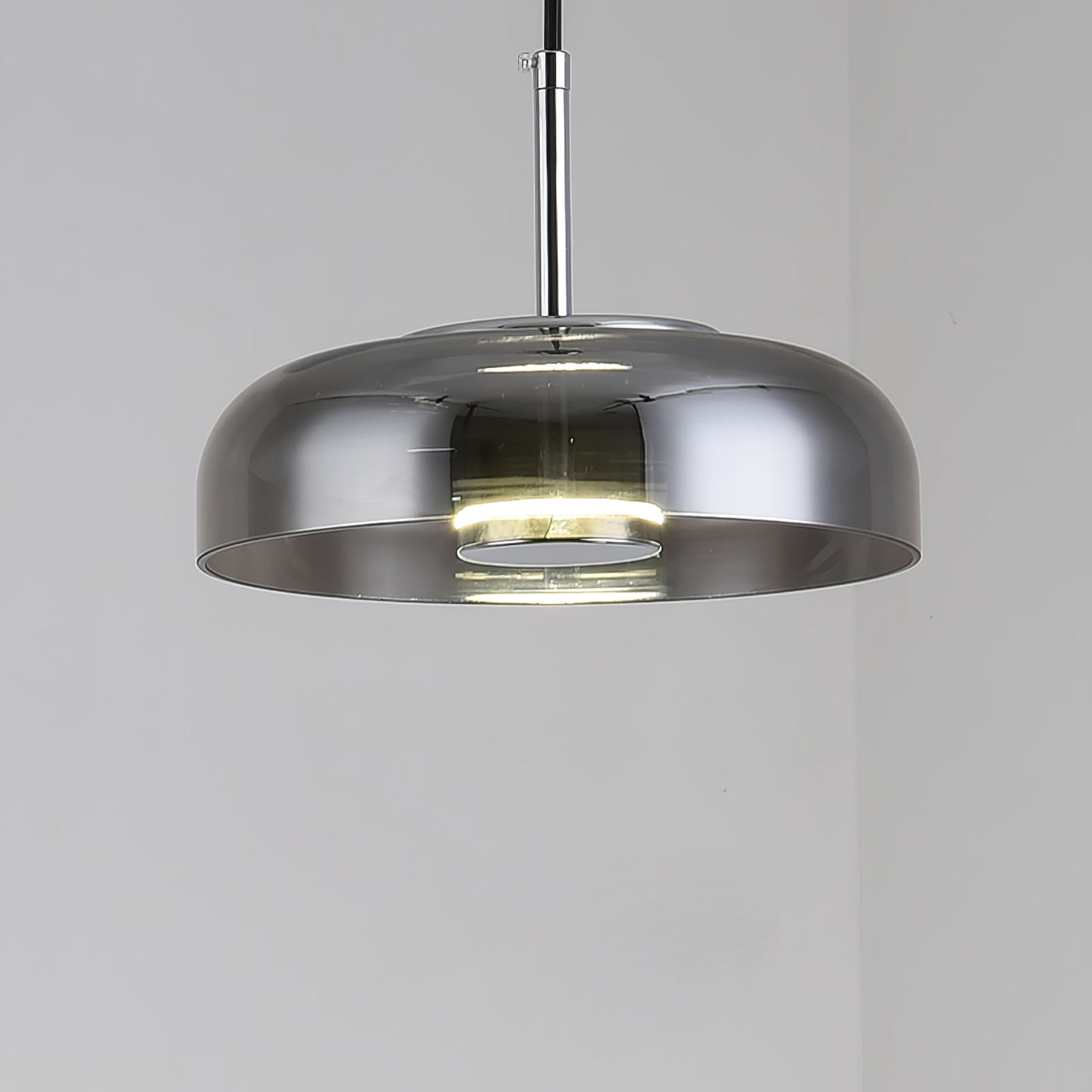 Solara Pendant Light – Elegant Brass & Glass LED Hanging Lamp