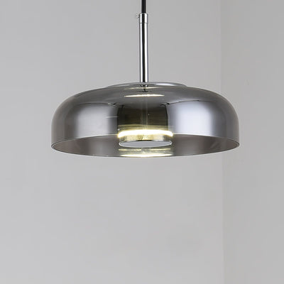 Solara Pendant Light – Elegant Brass & Glass LED Hanging Lamp