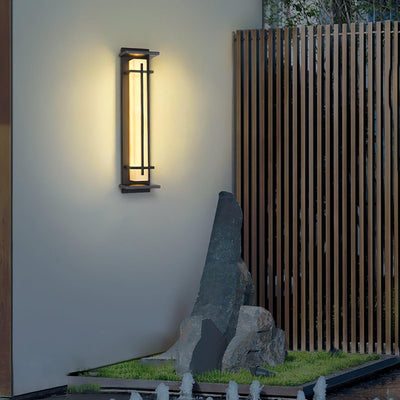 Square Outdoor Wall Light – Weatherproof LED Fixture with Modern Design