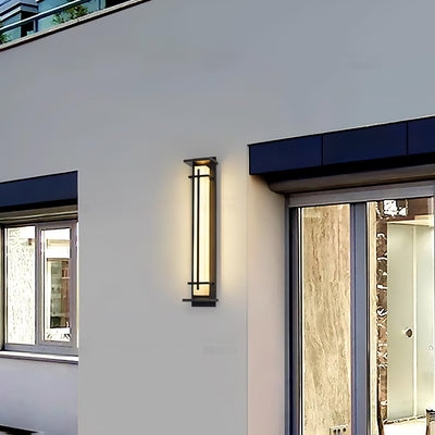 Square Outdoor Wall Light – Weatherproof LED Fixture with Modern Design