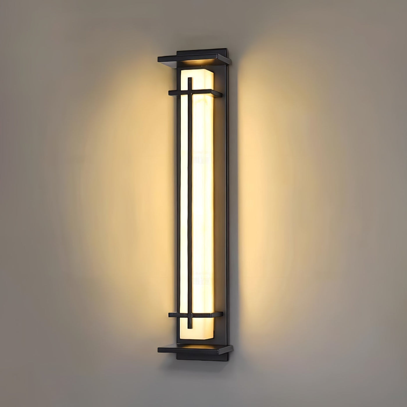 Square Outdoor Wall Light – Weatherproof LED Fixture with Modern Design