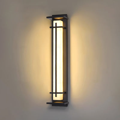 Square Outdoor Wall Light – Weatherproof LED Fixture with Modern Design
