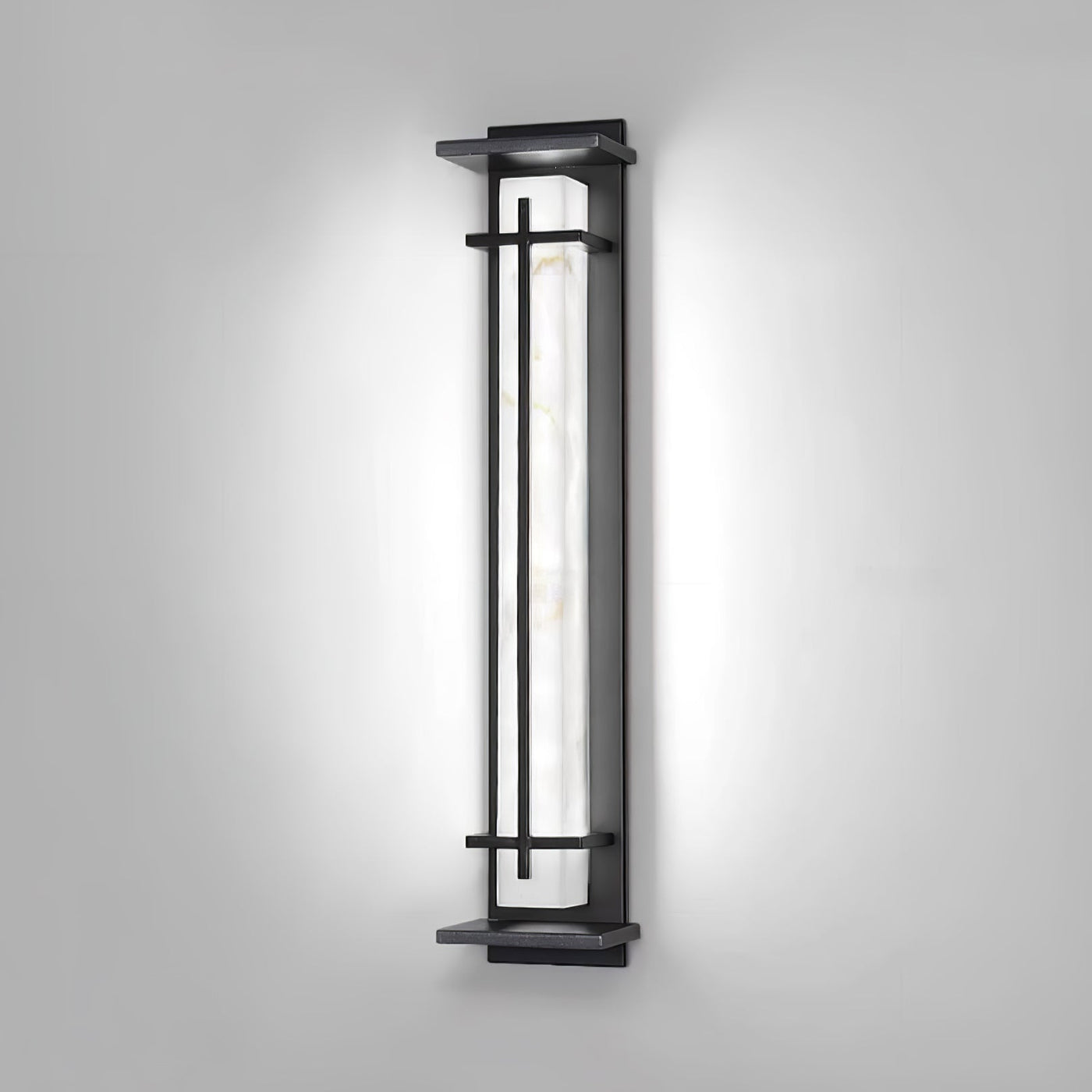Square Outdoor Wall Light – Weatherproof LED Fixture with Modern Design