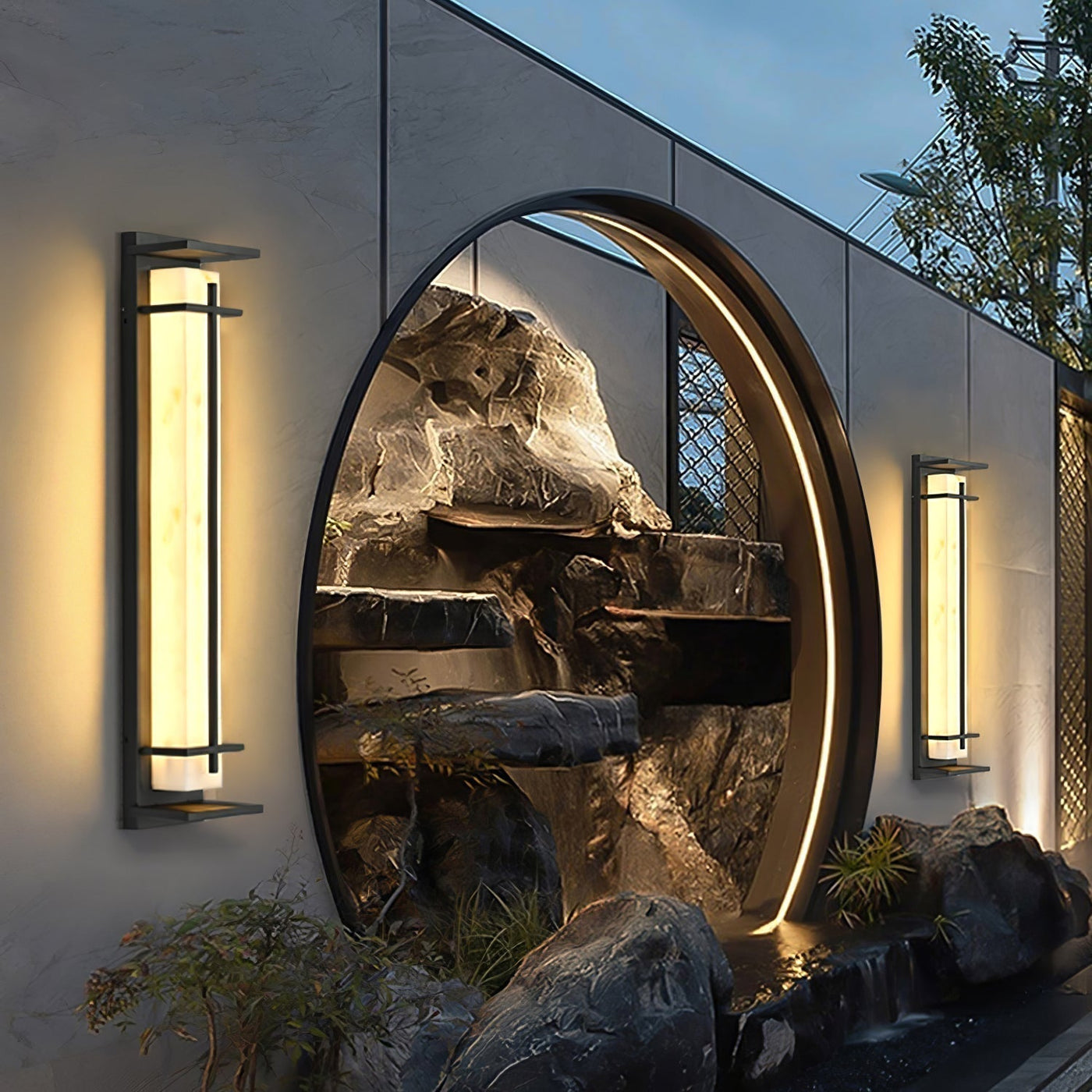Square Outdoor Wall Light – Weatherproof LED Fixture with Modern Design