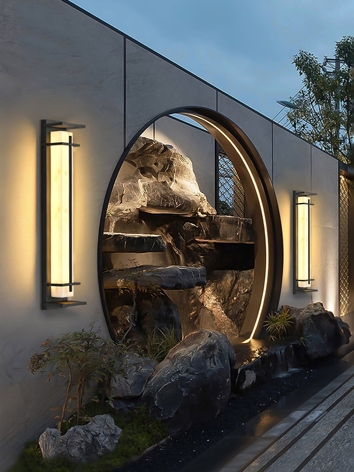 Square Outdoor Wall Light – Weatherproof LED Fixture with Modern Design