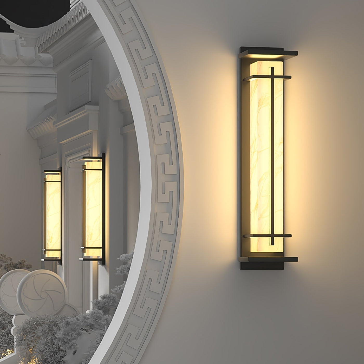 Square Outdoor Wall Light – Weatherproof LED Fixture with Modern Design