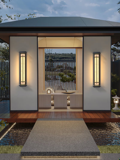 Square Outdoor Wall Light – Weatherproof LED Fixture with Modern Design