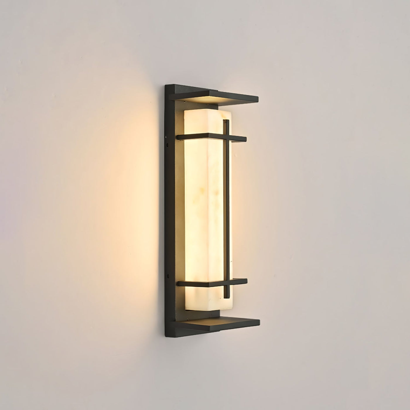 Square Outdoor Wall Light – Weatherproof LED Fixture with Modern Design