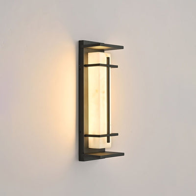 Square Outdoor Wall Light – Weatherproof LED Fixture with Modern Design