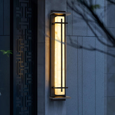 Square Outdoor Wall Light – Weatherproof LED Fixture with Modern Design