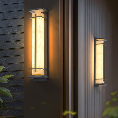 Square Outdoor Wall Light – Weatherproof LED Fixture with Modern Design
