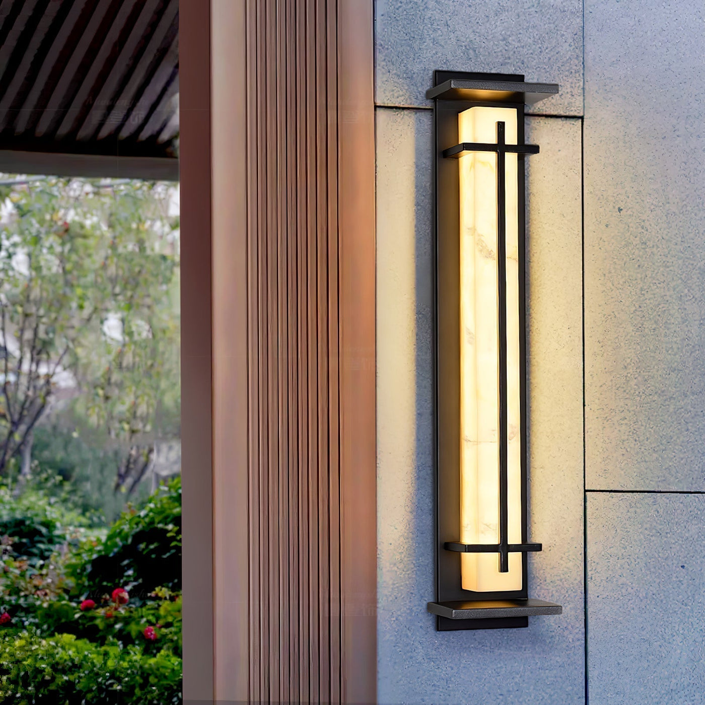 Square Outdoor Wall Light – Weatherproof LED Fixture with Modern Design