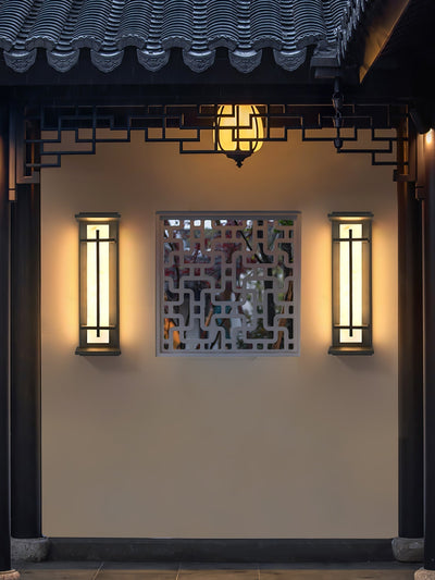 Square Outdoor Wall Light – Weatherproof LED Fixture with Modern Design