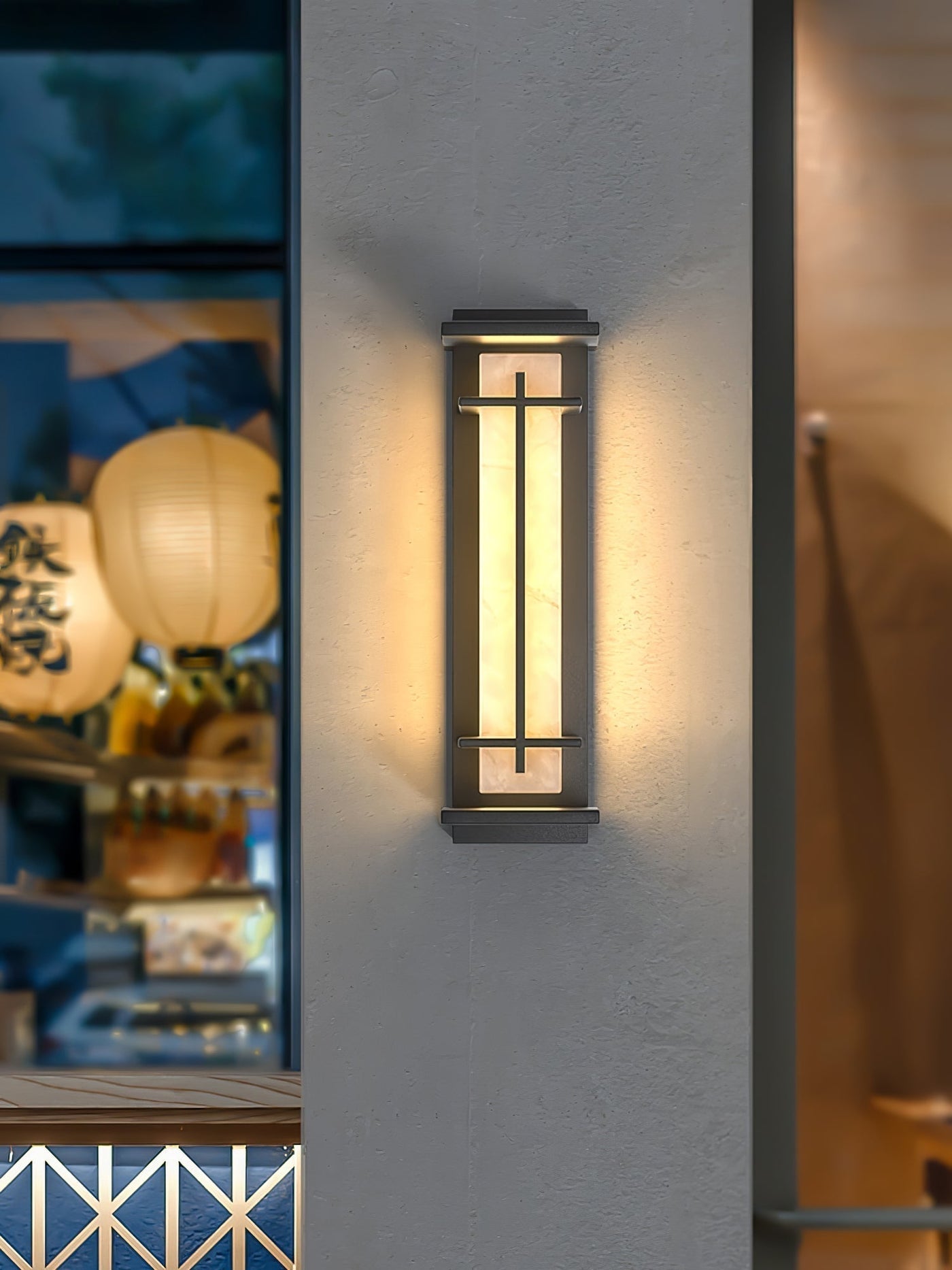 Square Outdoor Wall Light – Weatherproof LED Fixture with Modern Design