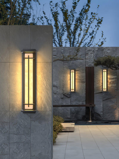 Square Outdoor Wall Light – Weatherproof LED Fixture with Modern Design