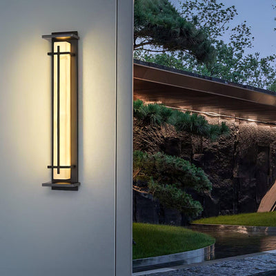 Square Outdoor Wall Light – Weatherproof LED Fixture with Modern Design