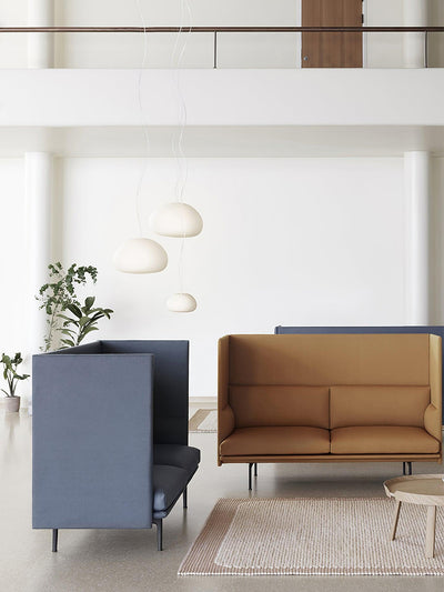 Steamed Bun Pendant Light – Elegant Frosted Glass Hanging Lamp (E26/E27)