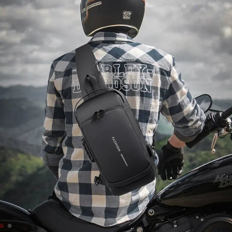 Anti-Theft Crossbody Bag – Secure, Waterproof & Travel-Ready
