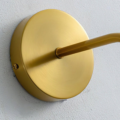 Valley Flower Wall Light – Luxurious Gold LED Wall Sconce with Floral Elegance