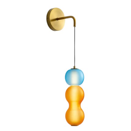 Valley Flower Wall Light – Luxurious Gold LED Wall Sconce with Floral Elegance