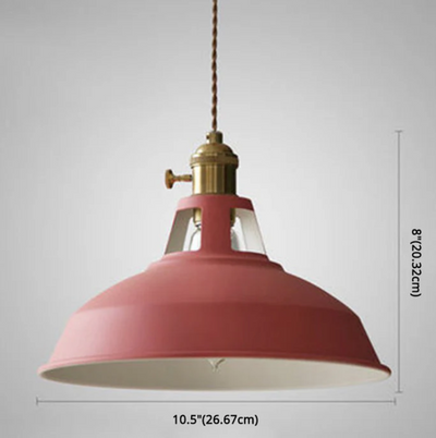 Industrial Retro Metal Pendant Light – Stylish and Versatile Design