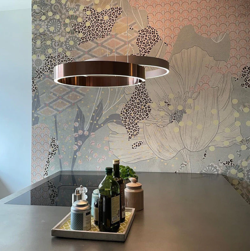 Modern LED Pendant Light – Adjustable Dimmable Circle Design for Sophisticated Illumination