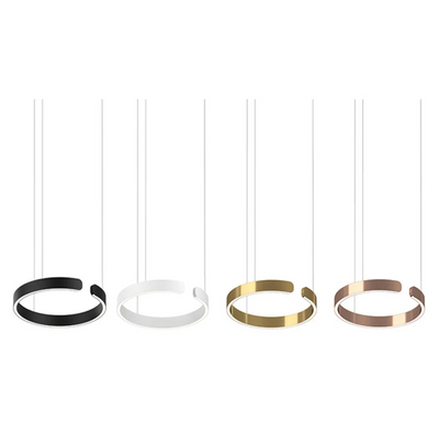 Modern LED Pendant Light – Adjustable Dimmable Circle Design for Sophisticated Illumination