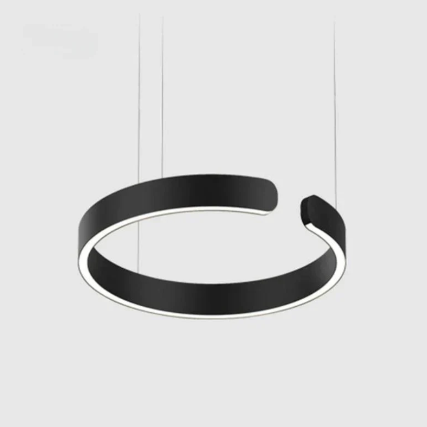 Modern LED Pendant Light – Adjustable Dimmable Circle Design for Sophisticated Illumination