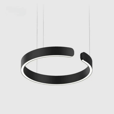 Modern LED Pendant Light – Adjustable Dimmable Circle Design for Sophisticated Illumination