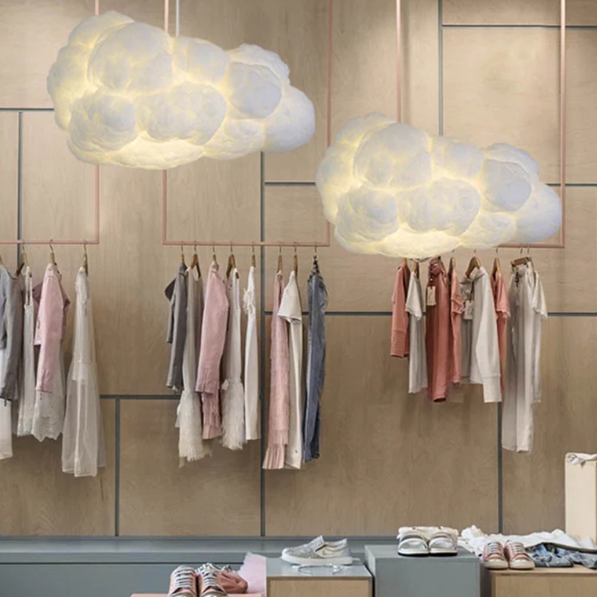 Modern Cloud Pendant Light – Elegant and Soothing Illumination for Your Bedroom