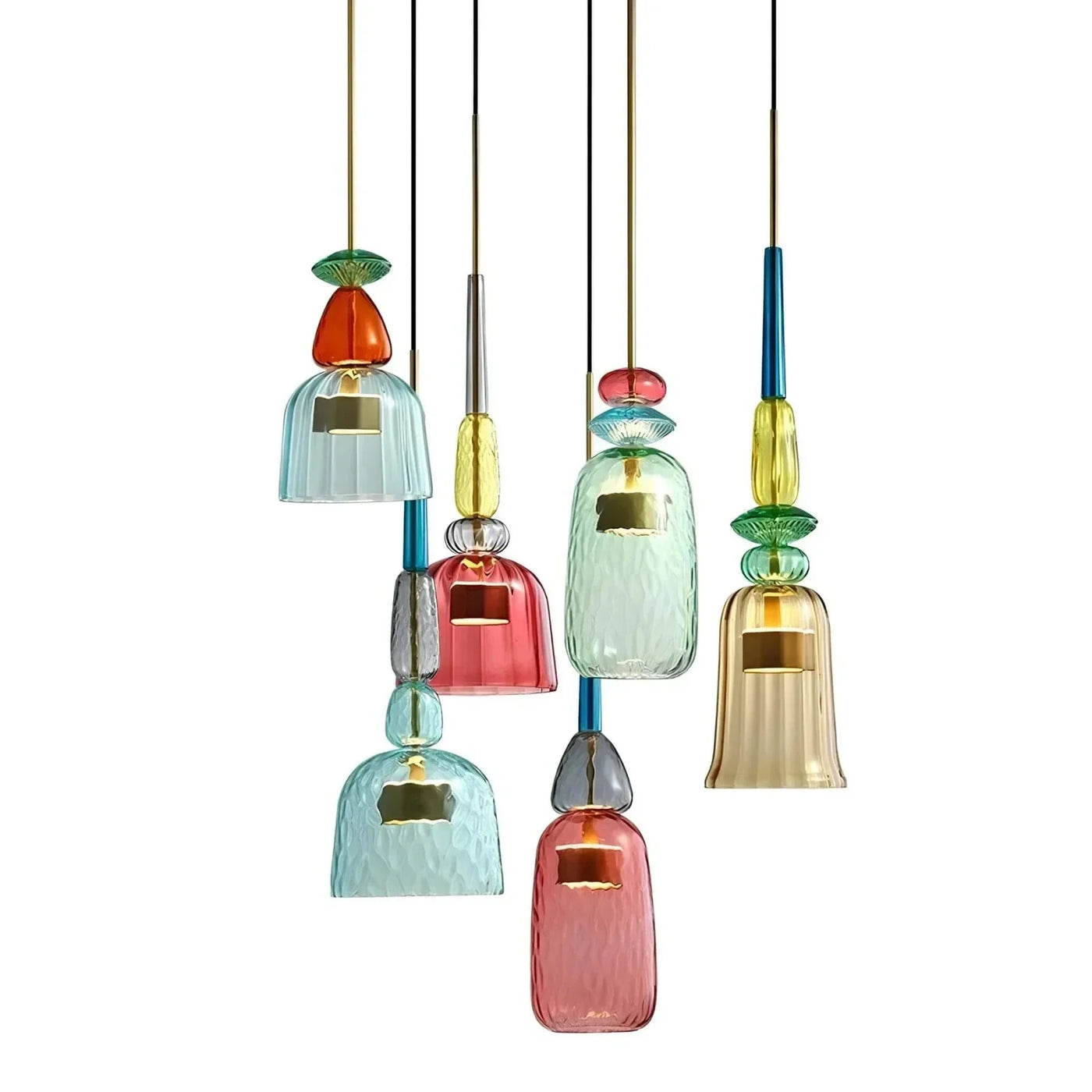 Coloured Glass Pendant Light – Modern and Elegant Lighting for Any Room