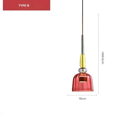 Coloured Glass Pendant Light – Modern and Elegant Lighting for Any Room