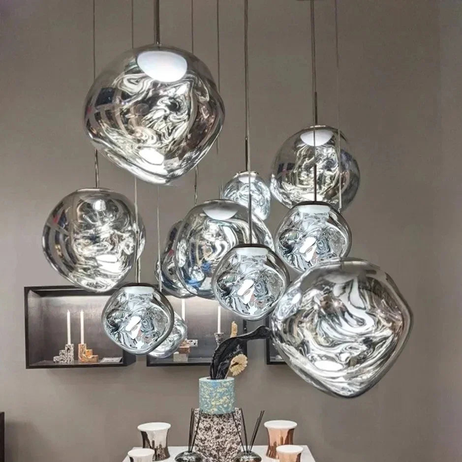 Nordic Glass Pendant Light – Elegant Design and Welcoming Illumination