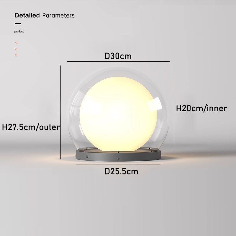 Moon-Shaped Outdoor Light – Elegant Pathway & Garden Illumination