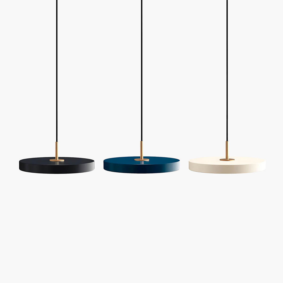 Minimalist Pendant Light – Modern Iron & Acrylic Hanging Lamp