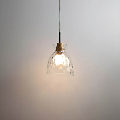 TOKYO Glass Chandelier – Minimalist Elegance with Ambient LED Lighting