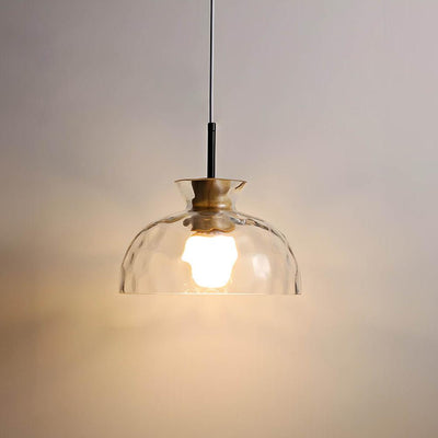 TOKYO Glass Chandelier – Minimalist Elegance with Ambient LED Lighting
