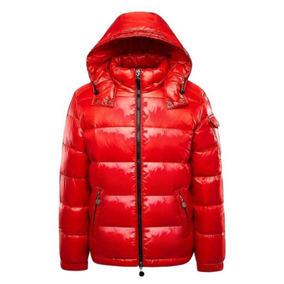 Bernadette Winter Puffer Jacket – Elegant Black Shine with Superior Warmth