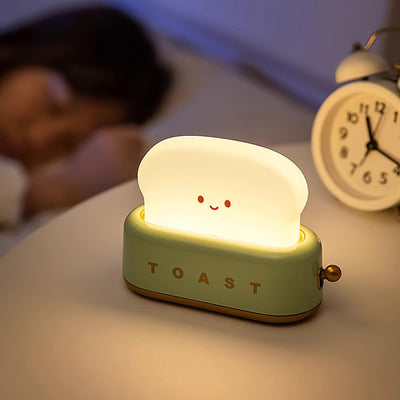 Toaster Night Light – Cute & Rechargeable LED Lamp for a Cosy Glow