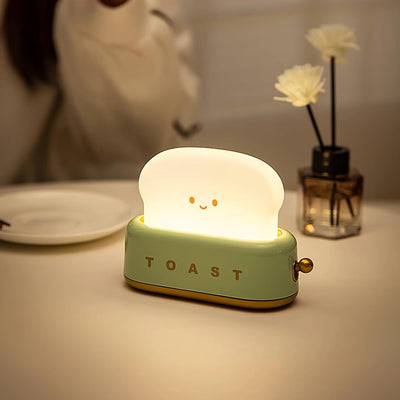 Toaster Night Light – Cute & Rechargeable LED Lamp for a Cosy Glow