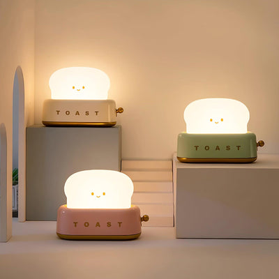 Toaster Night Light – Cute & Rechargeable LED Lamp for a Cosy Glow