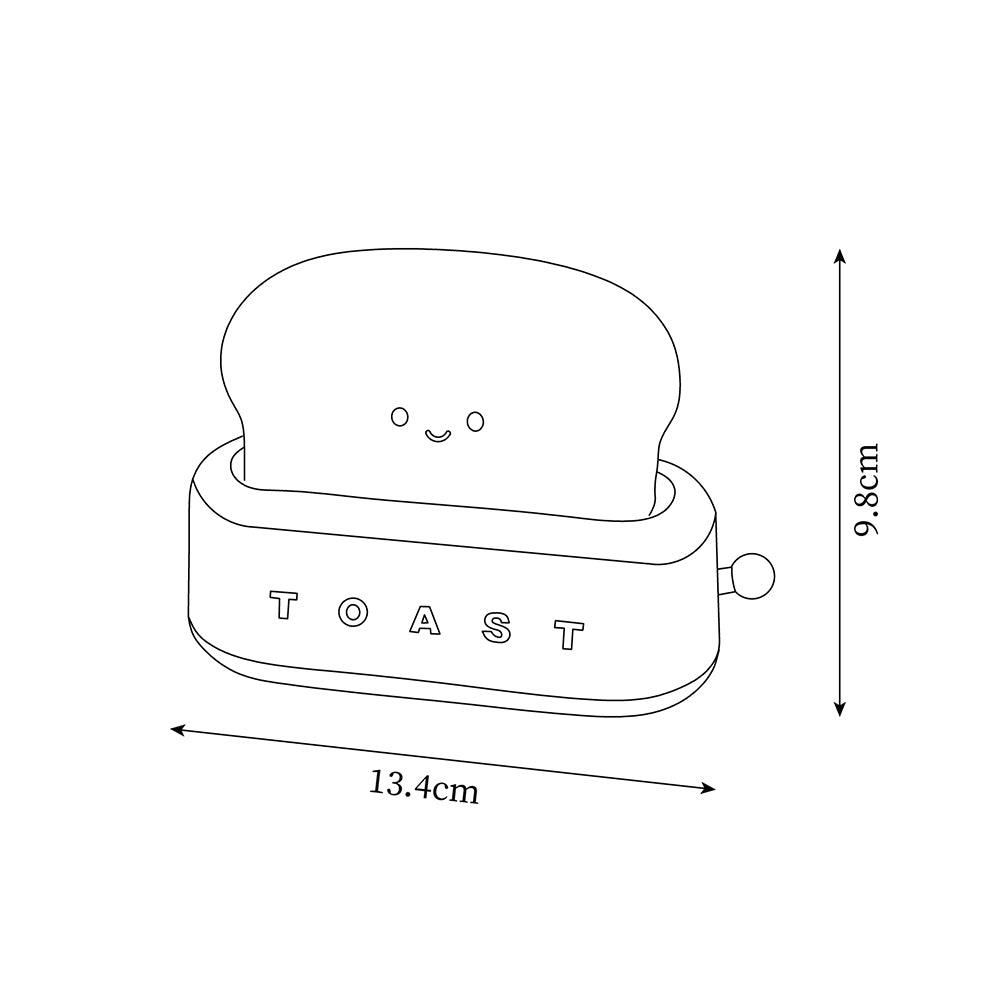 Toaster Night Light – Cute & Rechargeable LED Lamp for a Cosy Glow