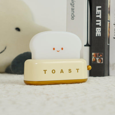 Toaster Night Light – Cute & Rechargeable LED Lamp for a Cosy Glow