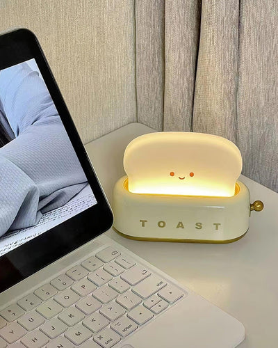 Toaster Night Light – Cute & Rechargeable LED Lamp for a Cosy Glow